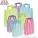 Candy Striped Coloured Paper Bags