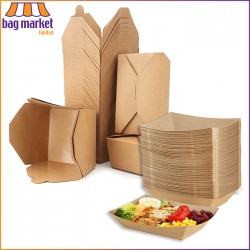 Kraft Takeaway Food Boxes and Trays