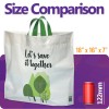 Bag for Life Large Plastic Carrier Bags - Flexi-loop Handle - Heavy Duty Bag for Life Large Plastic Carrier Bags - Flexi-loop Handle - Heavy Duty