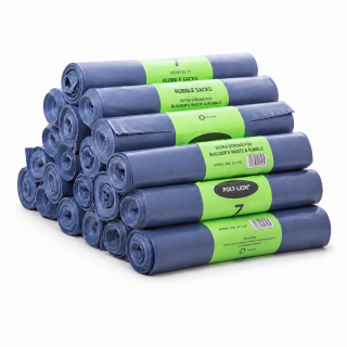 Heavy Duty Blue Rubble Sacks on a Roll