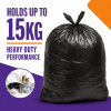 15kg Heavy Duty Black Bin Bags Refuse Sacks - 18" x 29" x 39" (200 Bags) 15kg Heavy Duty Black Bin Bags Refuse Sacks - 18" x 29" x 39" (200 Bags)