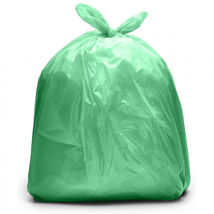 Green Bin Bags / Refuse Sacks - 10kg Medium Duty - 18" x 29" x 39"