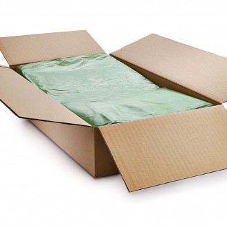 Green Bin Bags / Refuse Sacks - 10kg Medium Duty - 18" x 29" x 39"