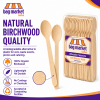 Spoons - Wooden Disposable Birchwood Cutlery (160mm)