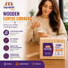 Birchwood Disposable Wooden Coffee Stirrers - 5.5" / 140mm - Tea, Drink, Sticks