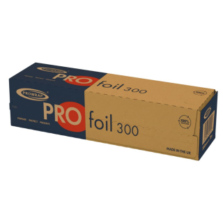 Prowrap | 12" (300mm) Small Aluminium Kitchen Tin Foil Roll - 75 Metres