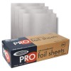 Prowrap | 270 x 300mm Food Use Pre-Cut Foil Sheets (500 Sheets / Case)