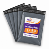 6" x 9" Grey Mailing Bags – 165 x 230mm | 45 Micron Peel & Seal