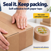 Stikky Tape Brown Kraft Paper Packing Tape – 48mm x 50m Stikky Tape Brown Kraft Paper Packing Tape – 48mm x 50m
