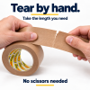 Stikky Tape Brown Kraft Paper Packing Tape – 48mm x 50m Stikky Tape Brown Kraft Paper Packing Tape – 48mm x 50m