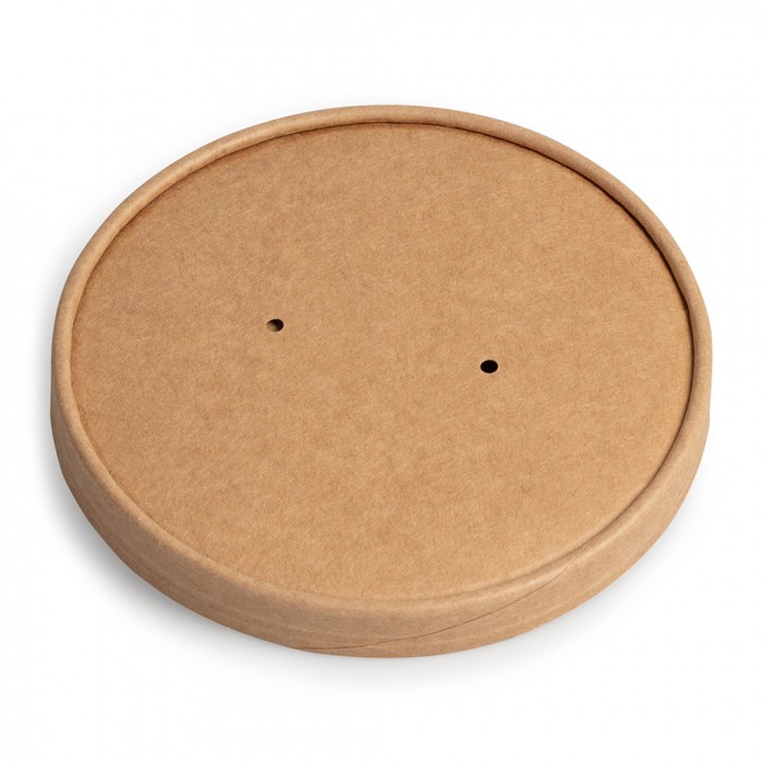Paper Lids (Hot / Cold Use) for Kraft Salad Bowls
