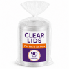 6oz / 7oz - Clear Plastic PP Lids for Kraft Portion Pots
