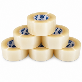 48mm Strong Clear Packing Tape - Parcel Big Tape - 150 Metres