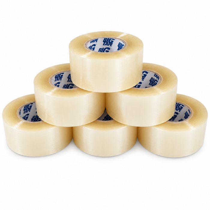 48mm Strong Clear Packing Tape - Parcel Big Tape - 150 Metres