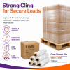 400mm x 250m Clear Extended Core Pallet Wrap - 17 Micron