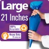 Stronghold 21" Large Blue Disposable Piping Bags Stronghold 21" Large Blue Disposable Piping Bags