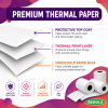 57 x 40mm Thermal Paper Credit Card Till Rolls (50 Rolls / Case)