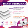 57 x 60mm Thermal Reciept Paper Till Rolls (50 Rolls / Case)