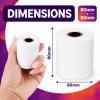 80 x 80mm - Thermal POS Paper Till Rolls (20 Rolls / Case) 80 x 80mm - Thermal POS Paper Till Rolls (20 Rolls / Case)