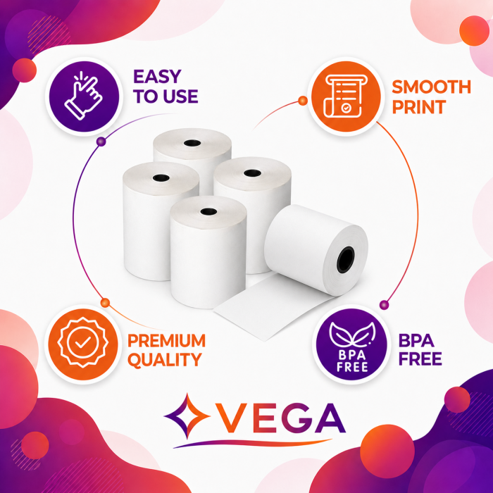 80 x 80mm - Thermal POS Paper Till Rolls (20 Rolls / Case) 80 x 80mm - Thermal POS Paper Till Rolls (20 Rolls / Case)