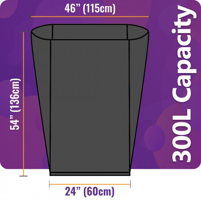 Heavy Duty Black Wheelie Bin Liners on a Roll
