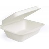 5" x 7.5" - Bagasse Takeaway Food / Lunch Boxes (HB9) - 600ml - 1 Compartment 5" x 7.5" - Bagasse Takeaway Food / Lunch Boxes (HB9) - 600ml - 1 Compartment