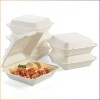 9" x 9" - Bagasse Takeaway Food / Lunch Boxes (MP1) - 1500ml - 1 Compartment