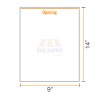 9" x 14" Clear Plastic Food Bags On A Roll - High Density Poly 9" x 14" Clear Plastic Food Bags On A Roll - High Density Poly