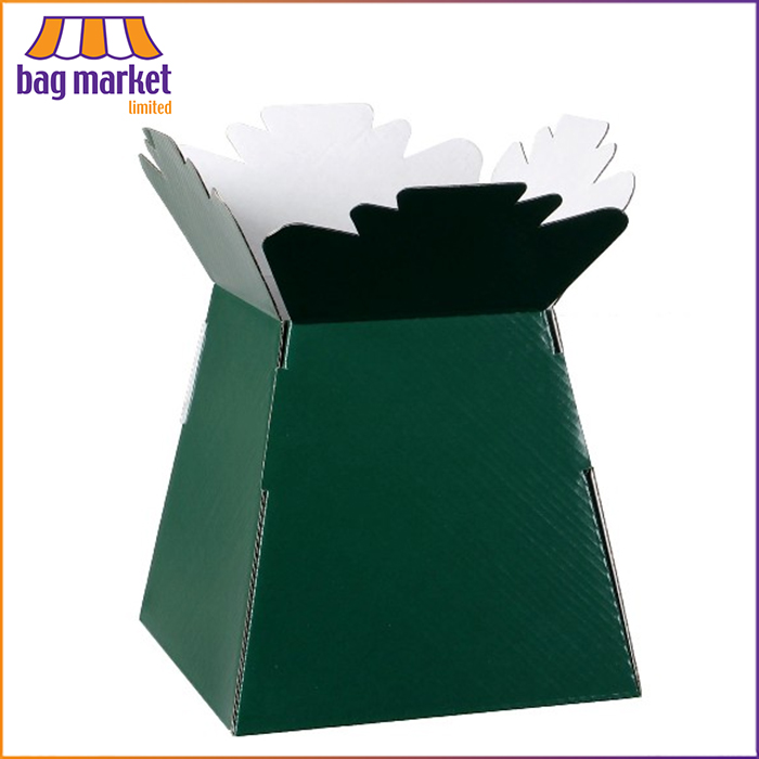 Dark Green Bouquet Living Vase - Glossy Finish - 30 Boxes Dark Green Bouquet Living Vase - Glossy Finish - 30 Boxes