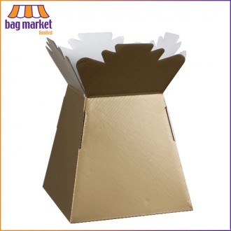Gold Bouquet Living Vase - Glossy Finish - 30 Boxes Gold Bouquet Living Vase - Glossy Finish - 30 Boxes
