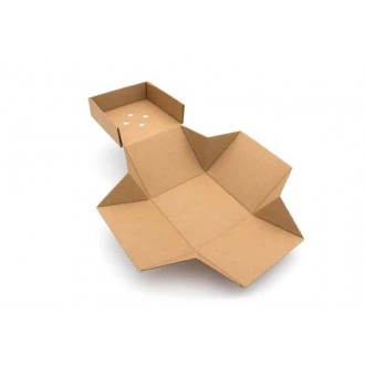 100 x Compostable Premium Kraft Gourmet Burger Box - Small 100 x Compostable Premium Kraft Gourmet Burger Box - Small