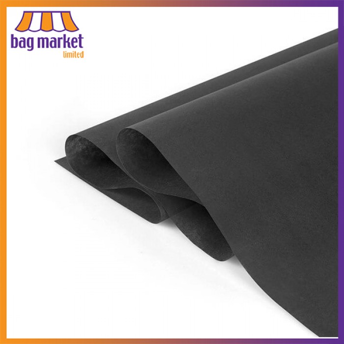 20" x 30" (500mm x 750mm) - Black Acid-Free Tissue Paper (MG)