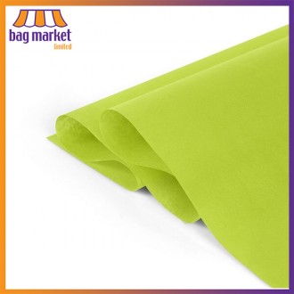 20" x 30" (500mm x 750mm) - Lime Green Acid-Free Tissue Paper (MG)