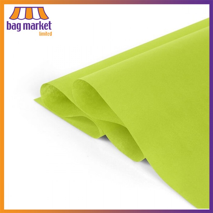 20" x 30" (500mm x 750mm) - Lime Green Acid-Free Tissue Paper (MG)