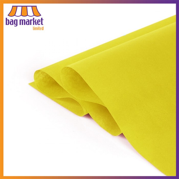 20" x 30" (500mm x 750mm) - Yellow Acid-Free Tissue Paper (MG)