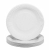 9" (23cm) White Disposable Paper Plates (100 per Pack)