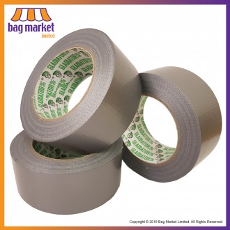 Silver - 48mm x 50m Gladiator® Professional Cloth (Duct) Tape