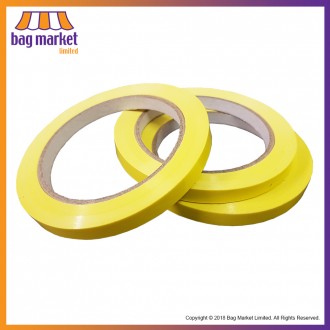 9mm x 66m Yellow PVC Sealing Tape